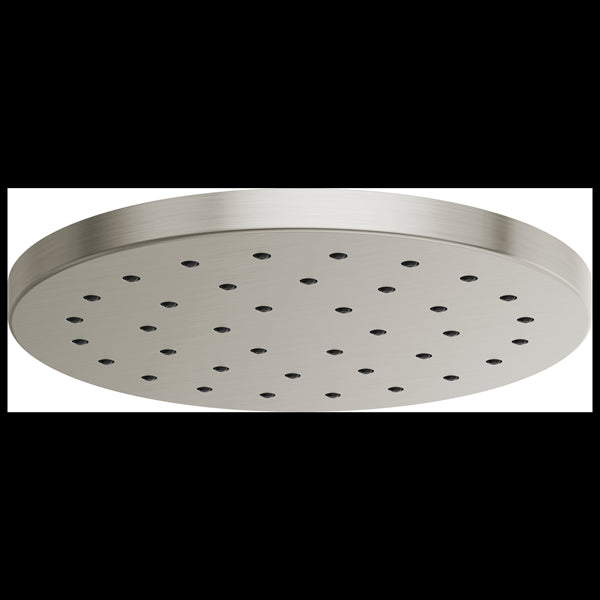 Brizo - Essential Shower Series 14 Inch Linear Round H2OKinetic Single-Function Raincan Shower Head 2.5 GPM