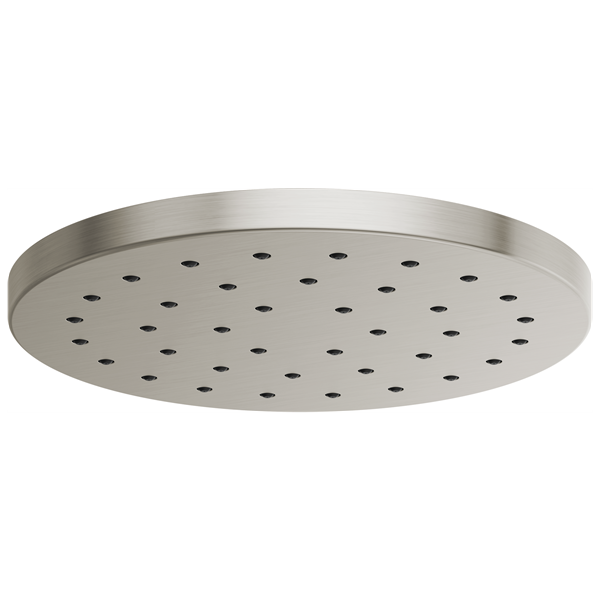 Brizo - Essential Shower 14 Inch Linear Round H2OKinetic Single-Function Raincan Shower Head 2.5 GPM