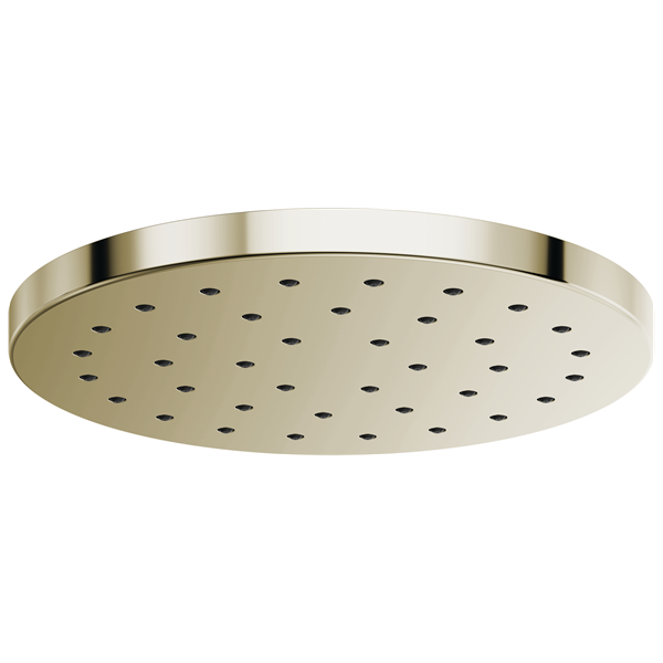 Brizo - Essential Shower 14 Inch Linear Round H2OKinetic Single-Function Raincan Shower Head 2.5 GPM