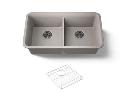 Kohler - Cairn 33-1/2 Inch Undermount Double-Bowl Kitchen Sink