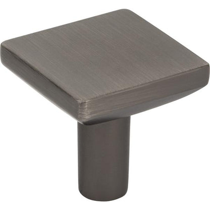 Elements - 1-1/4 Inch Overall Length Walker 1 Square Knob