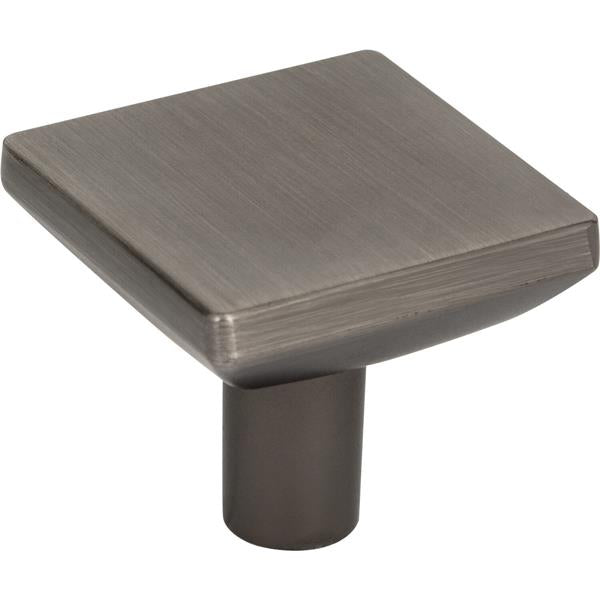 Elements - 1-5/8 Inch Overall Length Walker 1 Square Knob