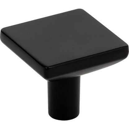 Elements - 1-1/4 Inch Overall Length Walker 1 Square Knob