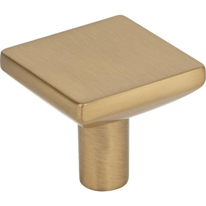 Elements - 1-1/4 Inch Overall Length Walker 1 Square Knob
