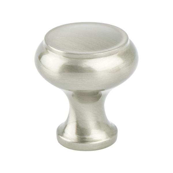 Berenson - Forte Small Brushed Nickel Knob
