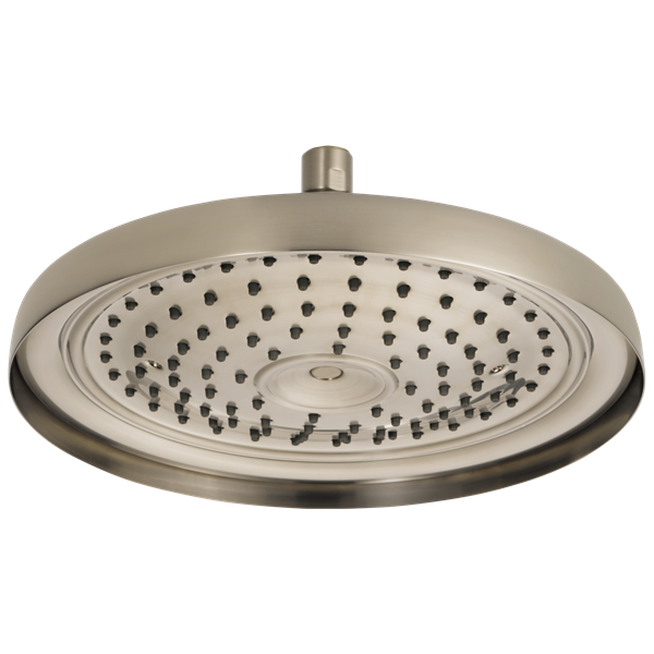Brizo - Essential Shower 11 Inch Classic Round Single-Function Raincan Shower Head - 2.5 GPM