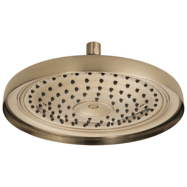 Brizo - Essential Shower 11 Inch Classic Round Single-Function Raincan Shower Head - 2.5 GPM
