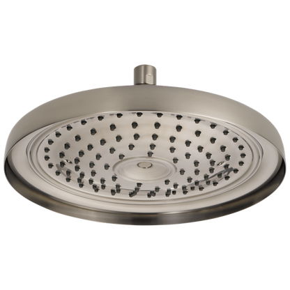 Brizo - Essential Shower 11 Inch Classic Round Single-Function Raincan Shower Head - 2.5 GPM