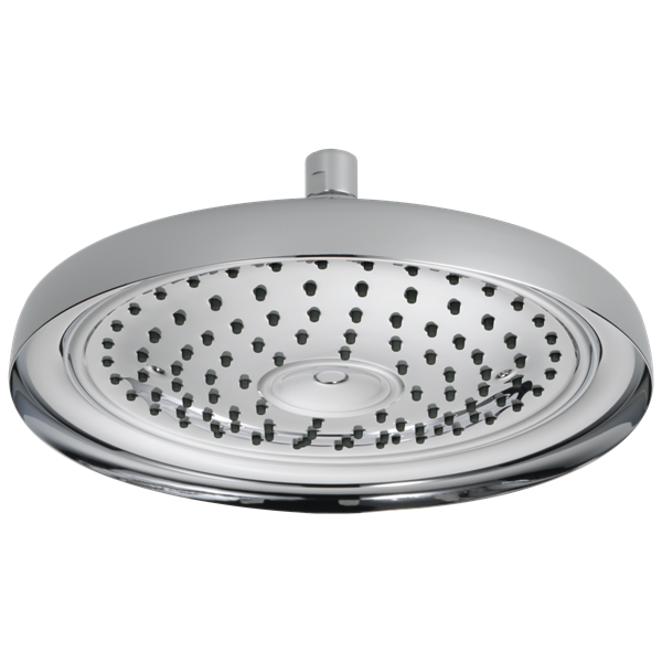 Brizo - Essential Shower 11 Inch Classic Round Single-Function Raincan Shower Head - 2.5 GPM