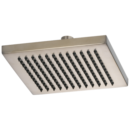 Brizo - Essential Shower 8 Inch Linear Square Single-Function Raincan Shower Head - 2.5 GPM