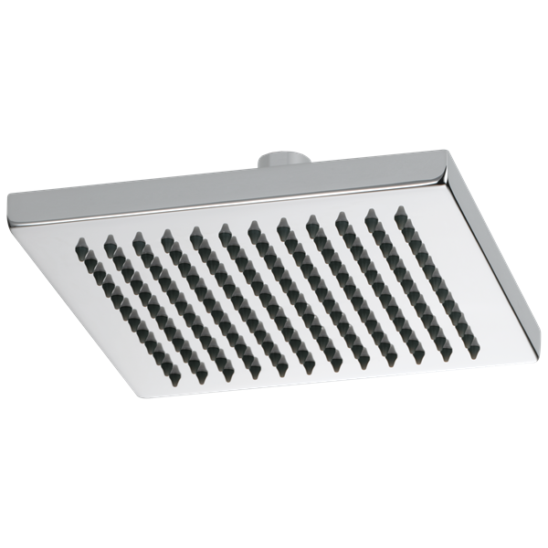 Brizo - Essential Shower 8 Inch Linear Square Single-Function Raincan Shower Head - 2.5 GPM
