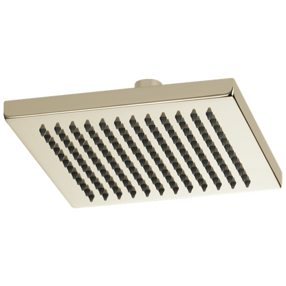 Brizo - Essential Shower 8 Inch Linear Square Single-Function Raincan Shower Head - 2.5 GPM