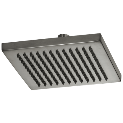 Brizo - Essential Shower 8 Inch Linear Square Single-Function Raincan Shower Head - 2.5 GPM