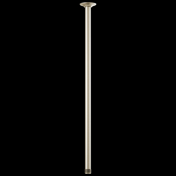 Brizo - Essential Shower 24 Inch Ceiling Mount Shower Arm And Round Flange