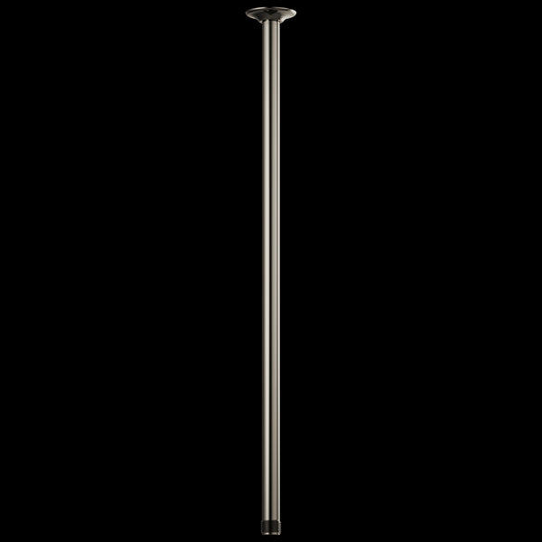 Brizo - Essential Shower 24 Inch Ceiling Mount Shower Arm And Round Flange