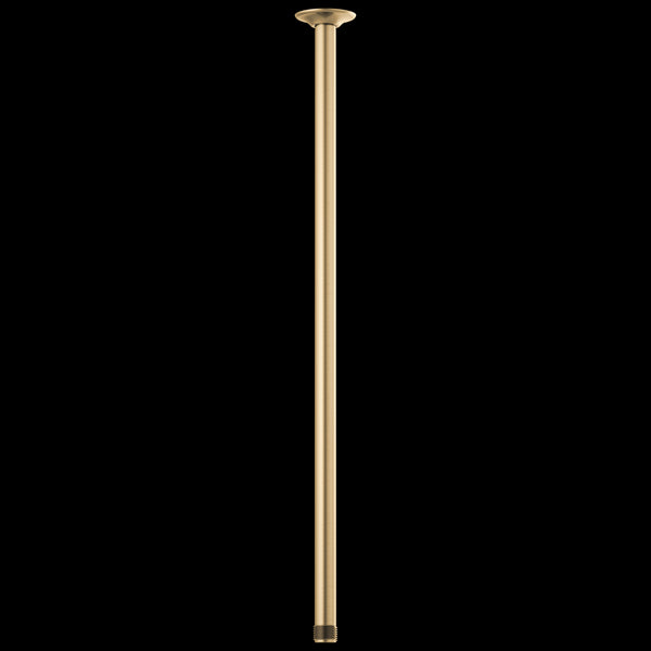 Brizo - Essential Shower 24 Inch Ceiling Mount Shower Arm And Round Flange