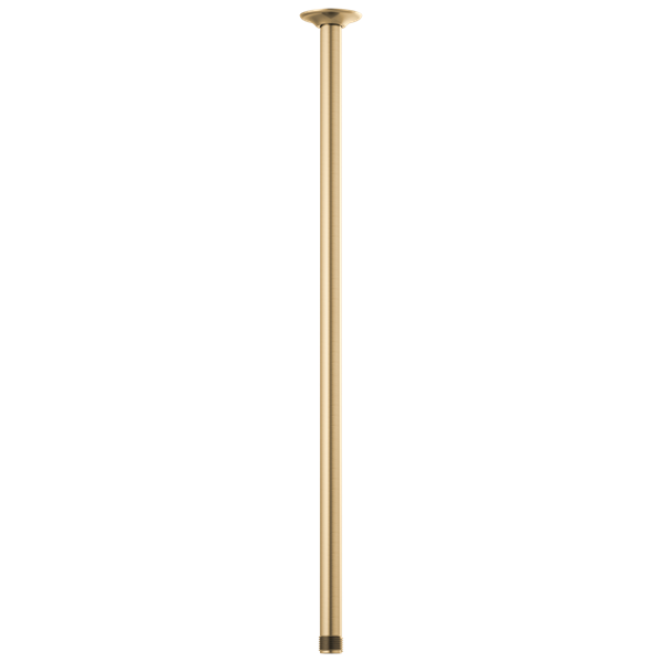 Brizo - Essential Shower 24 Inch Ceiling Mount Shower Arm And Round Flange