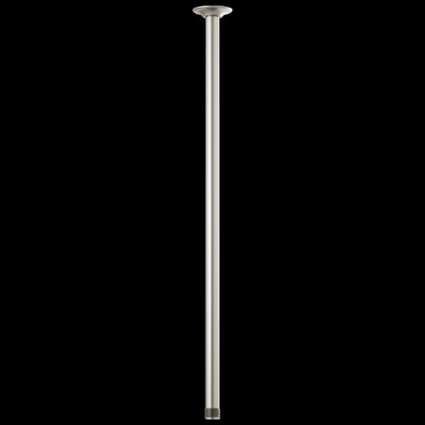 Brizo - Essential Shower 24 Inch Ceiling Mount Shower Arm And Round Flange