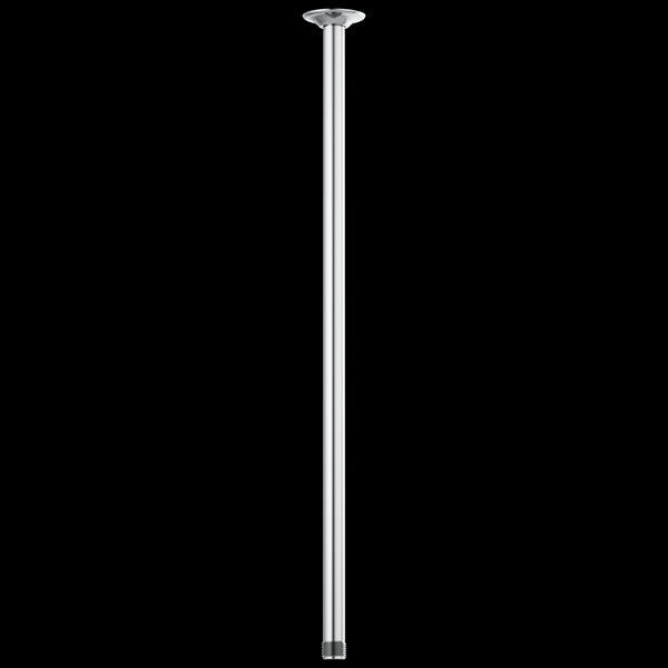 Brizo - Essential Shower 24 Inch Ceiling Mount Shower Arm And Round Flange