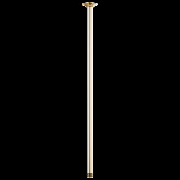 Brizo - Essential Shower 24 Inch Ceiling Mount Shower Arm And Round Flange