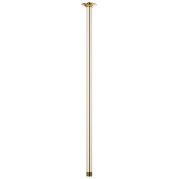 Brizo - Essential Shower 24 Inch Ceiling Mount Shower Arm And Round Flange