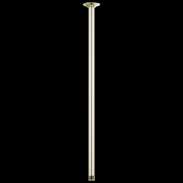 Brizo - Essential Shower 24 Inch Ceiling Mount Shower Arm And Round Flange