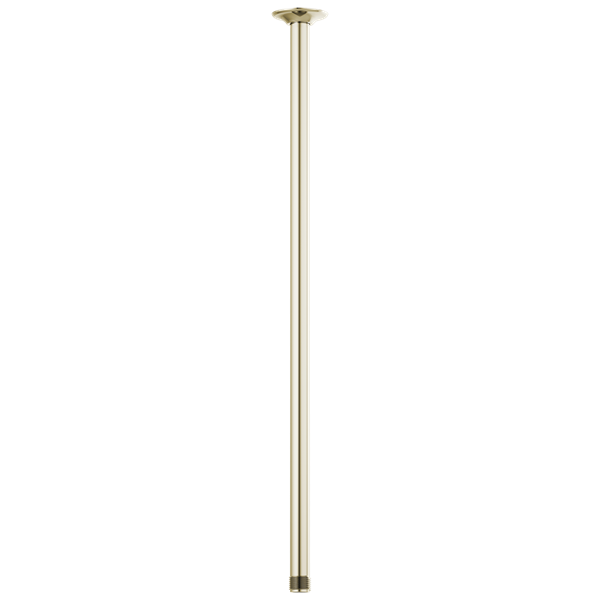 Brizo - Essential Shower 24 Inch Ceiling Mount Shower Arm And Round Flange