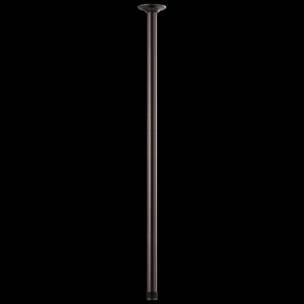 Brizo - Essential Shower 24 Inch Ceiling Mount Shower Arm And Round Flange