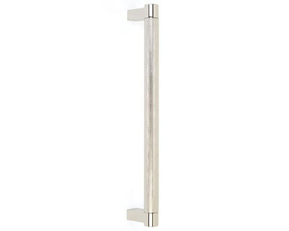 Emtek - Back to Back, Select Appliance Pull 12 Inch C-C, Rectangular Stem, Knurled Bar
