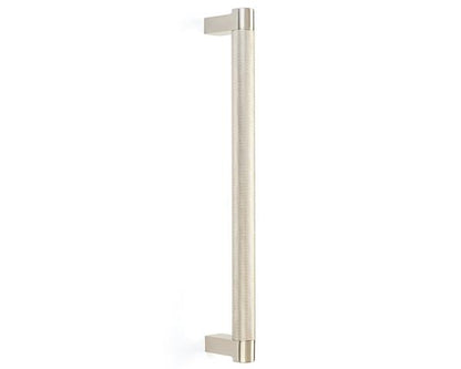 Emtek - Back to Back, Select Appliance Pull 12 Inch C-C, Rectangular Stem, Knurled Bar
