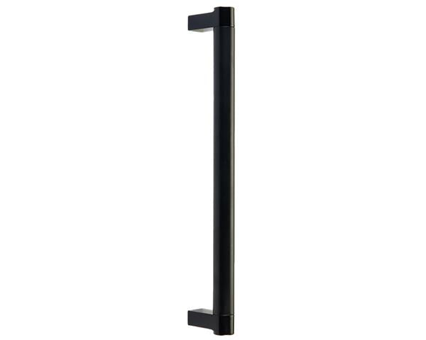 Emtek - Back to Back, Select Appliance Pull 12 Inch C-C, Rectangular Stem, Smooth Bar