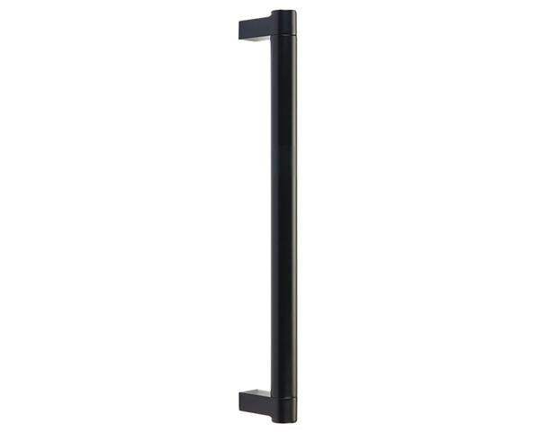 Emtek - Back to Back, Select Appliance Pull 12 Inch C-C, Rectangular Stem, Smooth Bar