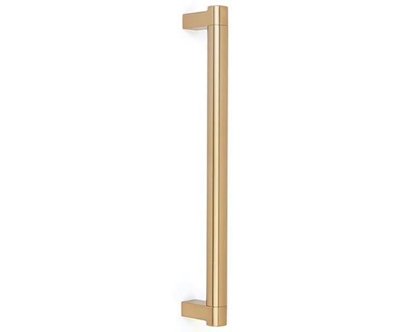 Emtek - Back to Back, Select Appliance Pull 12 Inch C-C, Rectangular Stem, Smooth Bar