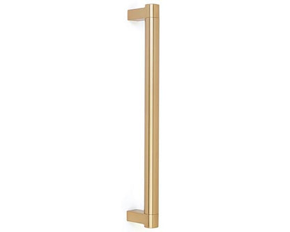 Emtek - Back to Back, Select Appliance Pull 12 Inch C-C, Rectangular Stem, Smooth Bar