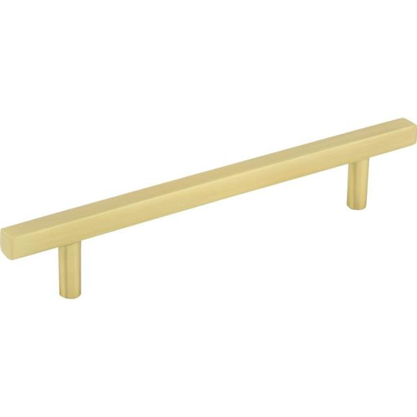 Jeffrey Alexander - 128 mm Center-to-Center Square Dominique Cabinet Bar Pull