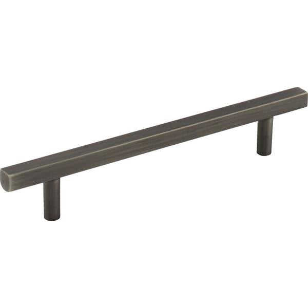 Jeffrey Alexander - 128 mm Center-to-Center Square Dominique Cabinet Bar Pull