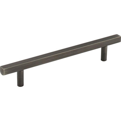 Jeffrey Alexander - 128 mm Center-to-Center Square Dominique Cabinet Bar Pull
