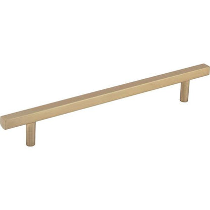 Jeffrey Alexander - 160 mm Center-to-Center Square Dominique Cabinet Bar Pull