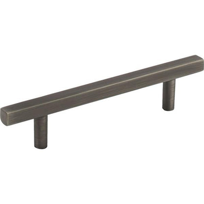 Jeffrey Alexander - 96 mm Center-to-Center Square Dominique Cabinet Bar Pull