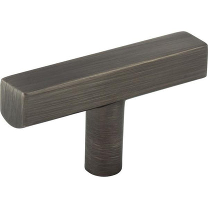 Jeffrey Alexander - 2-1/4 Inch Dominique Cabinet  T Knob