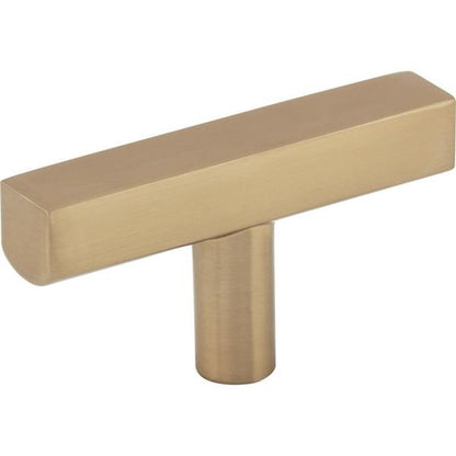 Jeffrey Alexander - 2-1/4 Inch Dominique Cabinet  T Knob