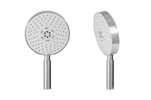 Aquabrass - Rond Handshower - 3 Functions