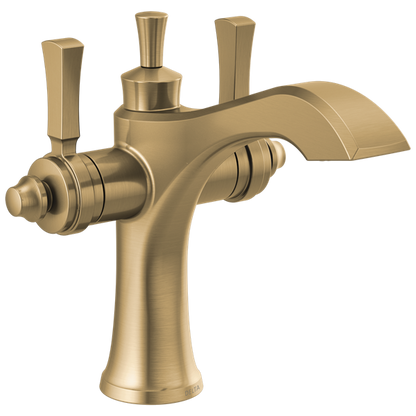 Delta - Dorval Two Handle Single Hole Monoblock Bathroom Faucet