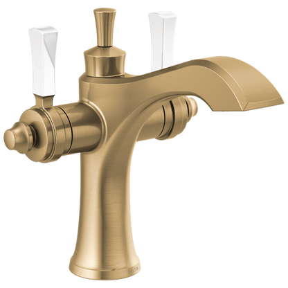 Delta - Dorval Two Handle Single Hole Monoblock Bathroom Faucet