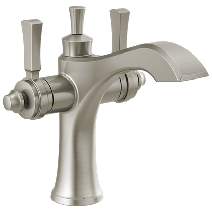 Delta - Dorval Two Handle Single Hole Monoblock Bathroom Faucet