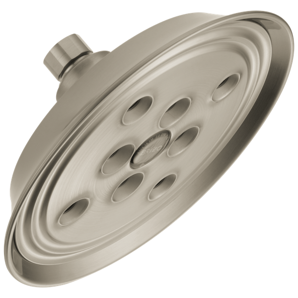 Brizo - Essential Shower 7 Inch Classic Round H2OKinetic Single Function Wall Mount Showerhead - 1.75 GPM