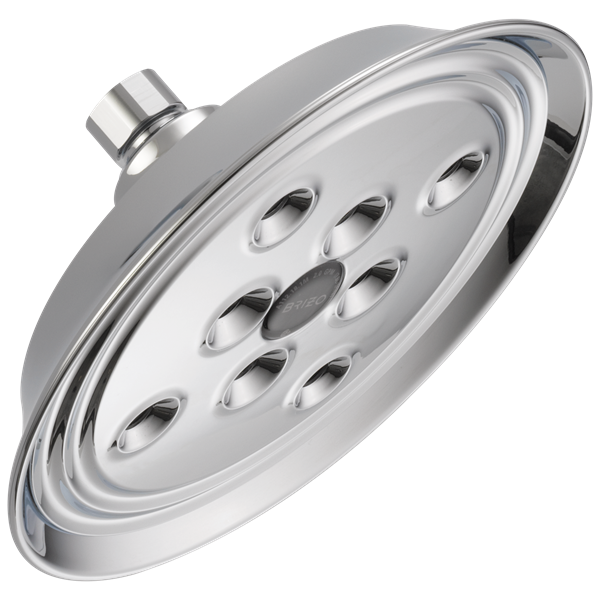 Brizo - Essential Shower 7 Inch Classic Round H2OKinetic Single Function Wall Mount Showerhead - 1.75 GPM