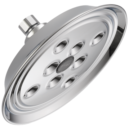 Brizo - Essential Shower 7 Inch Classic Round H2OKinetic Single Function Wall Mount Showerhead - 1.75 GPM