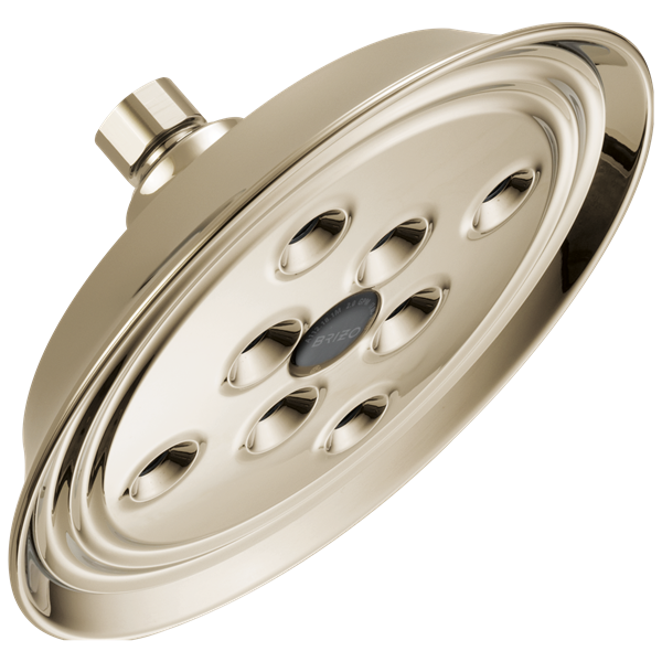 Brizo - Essential Shower 7 Inch Classic Round H2OKinetic Single Function Wall Mount Showerhead - 1.75 GPM