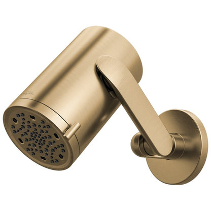 Brizo - Roccesco Multi-Function Sconce Wall Mount Shower Head with Jointed Shower Arm and Flange - 1.75 GPM